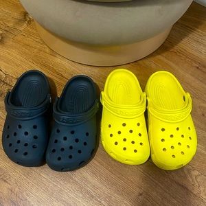 Youth Crocs Gently worn/used